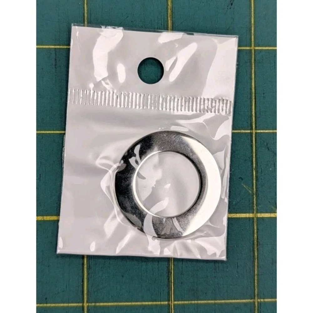 10 Stainless Steel Washer Font Fixation Brand Without Hole Metal‎ Size 31.75 mm